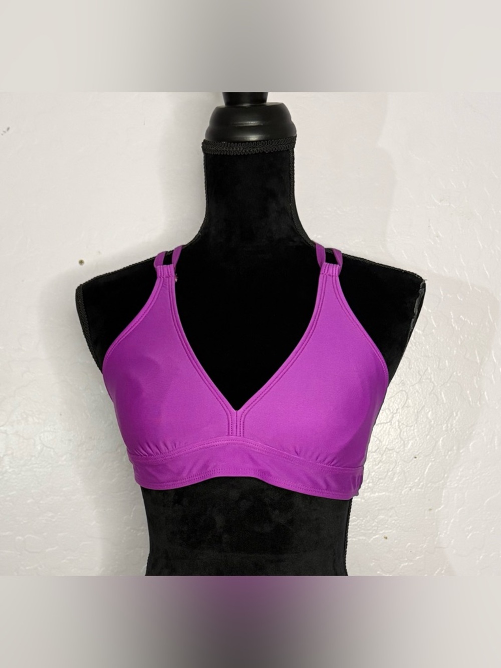 Antonio Melani Pink/Purple Bikini Top